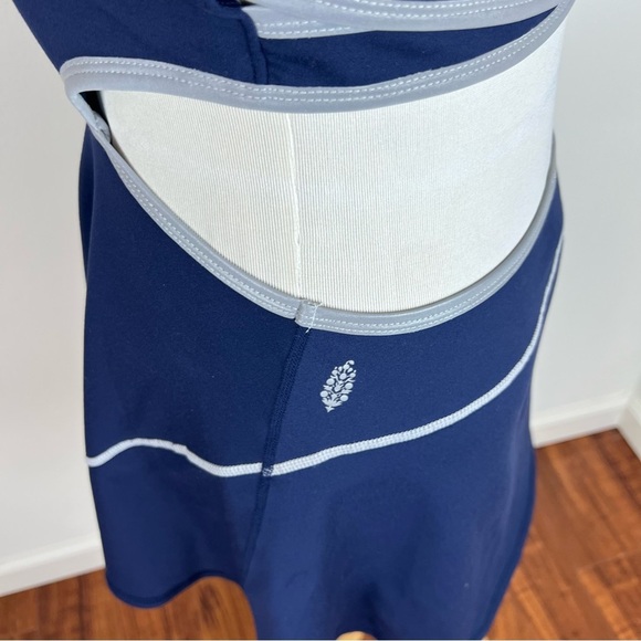 Free People Give it a Whirl Dress FP Movement Navy Size M - Picture 7 of 10